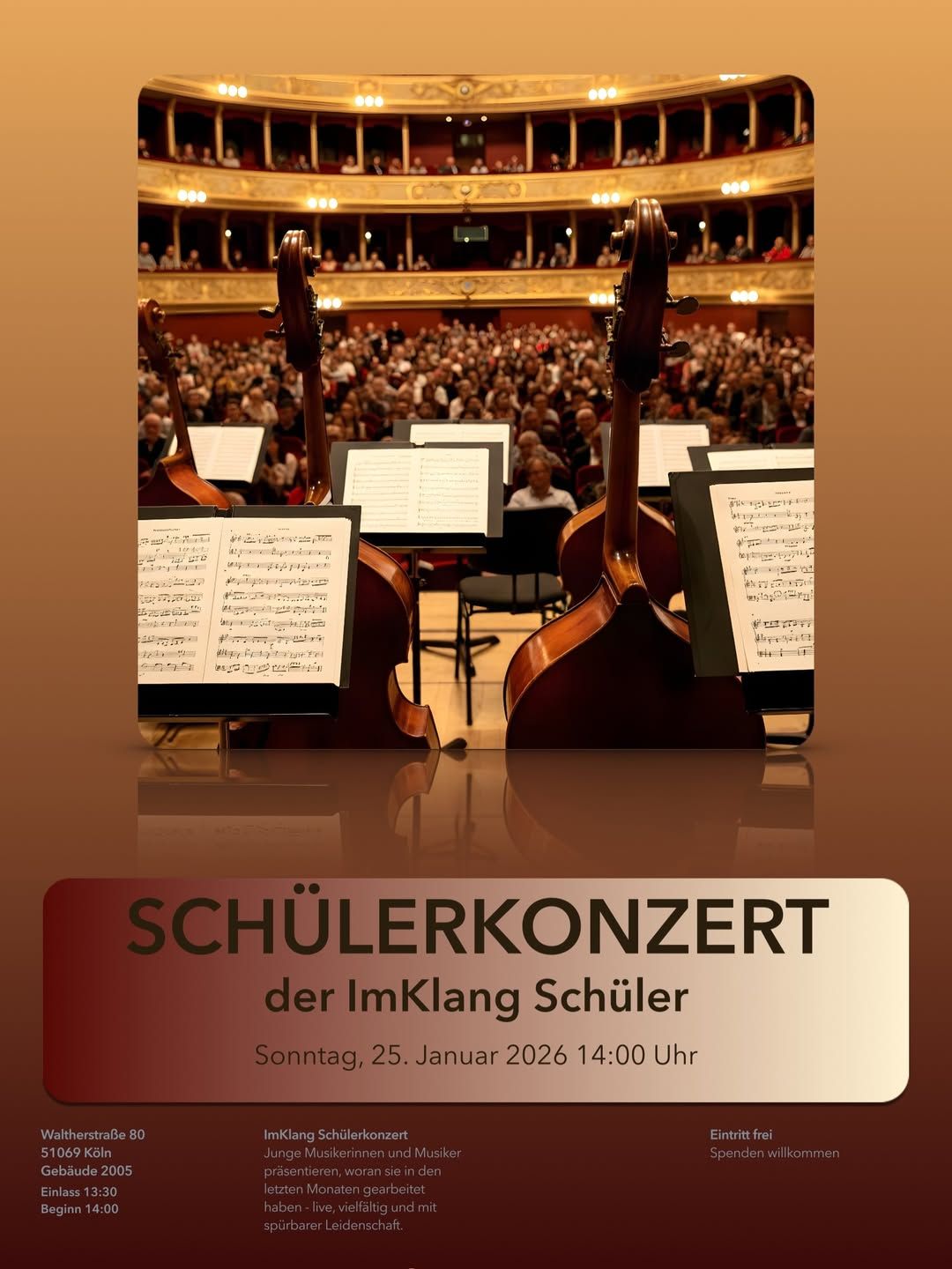 Die Musikschule ImKlang ist Gastgeber der Dellbrücker Jazzmeile 2025